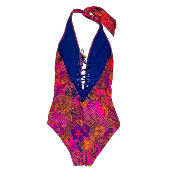 Skinny Dippers Tangerang Sirena One Piece, Color Sunset, Size Small - Picture 3 of 8